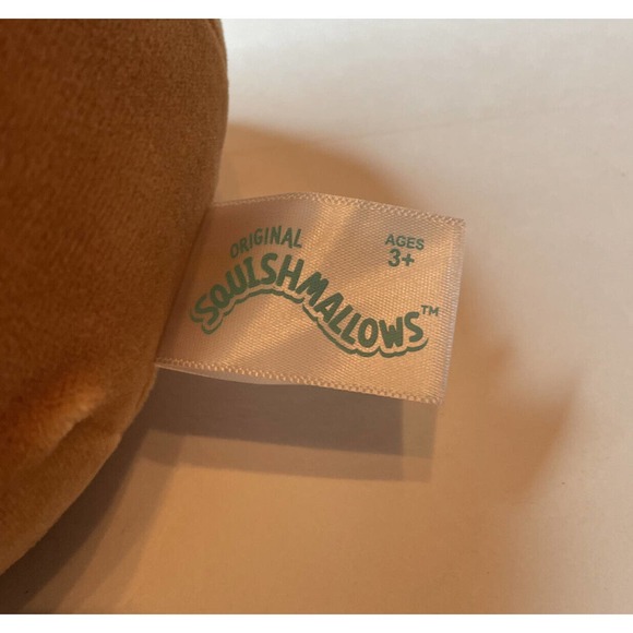 Squishmallows Benny the Bigfoot Yeti with Gold Sparkle Hair 7.5” stuffed toy - Picture 6 of 6